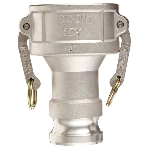 3x22 x 2x22 SS Cam & Groove Reducing Coupler x Adapter C949545