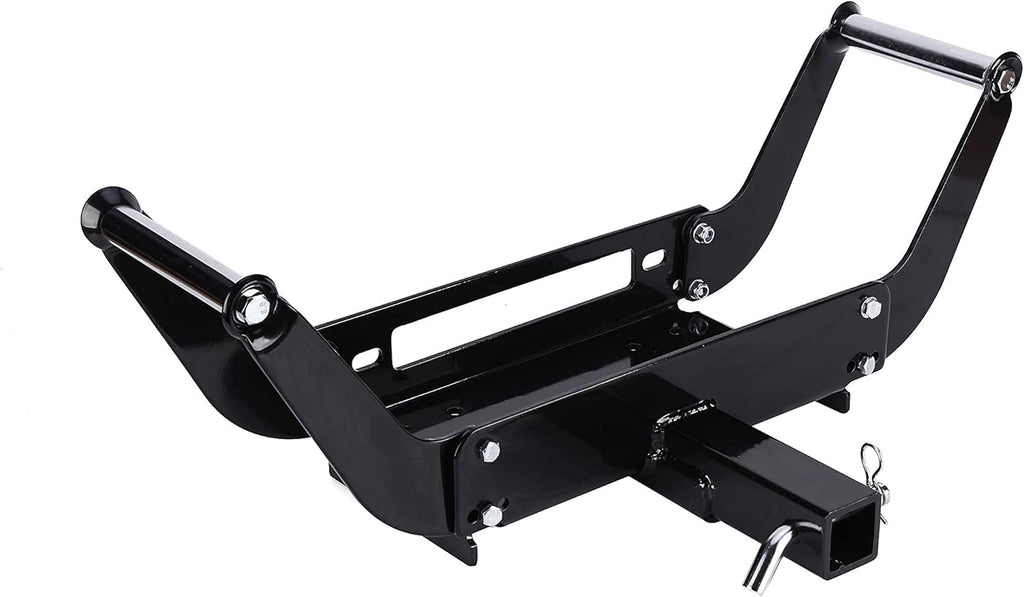 15000Lbs Capacity Winch Mounting Hitch with Folding Bracket Z584191