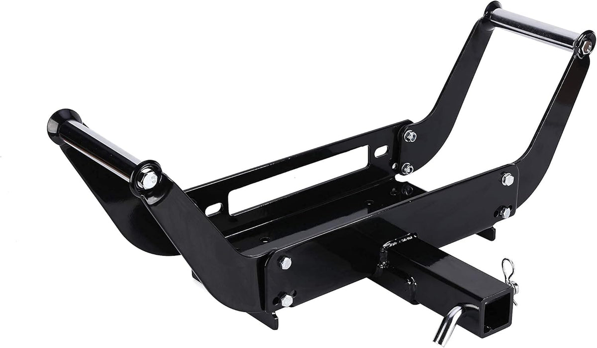 15000Lbs Capacity Winch Mounting Hitch with Folding Bracket Z584191