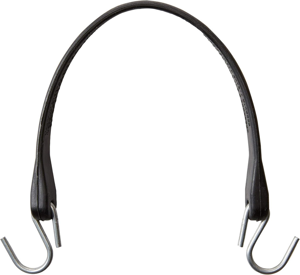 15" Rubber Bungee Cords with Hooks, Pack of 25 W115645