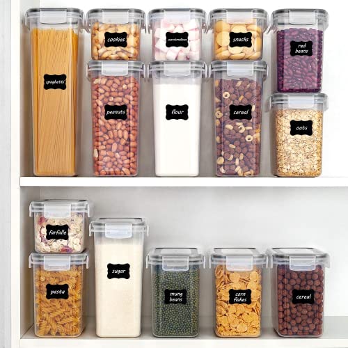 32pcs Airtight Food Storage Containers Set, BPA Free Plastic U7281