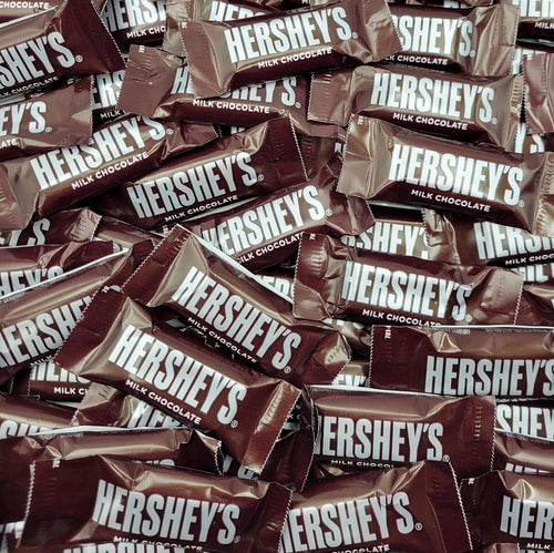 100 Individually Wrapped Milk Chocolate Candy Bars G243