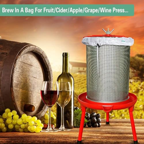 Extra Large Reusable 2 Pack 250 Micron Fine Mesh Brew Bags M9142