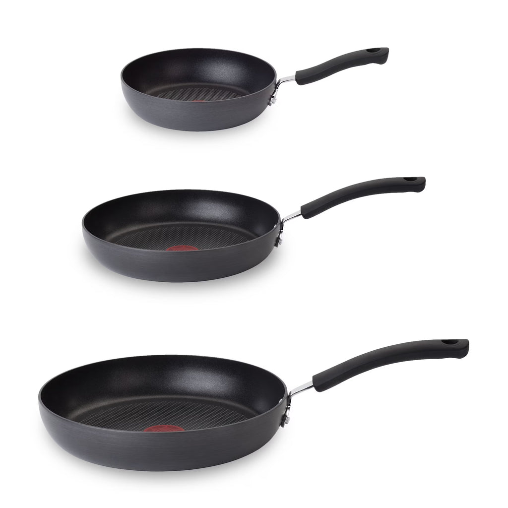 3 Piece Non-Stick Hard Anodized Cookware Set D886943