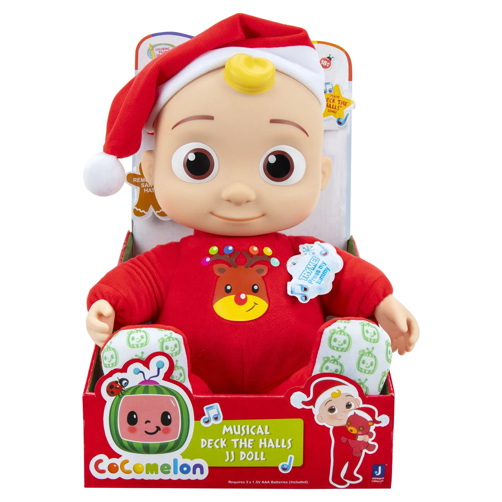 Musical Doll with Santa Hat F4993