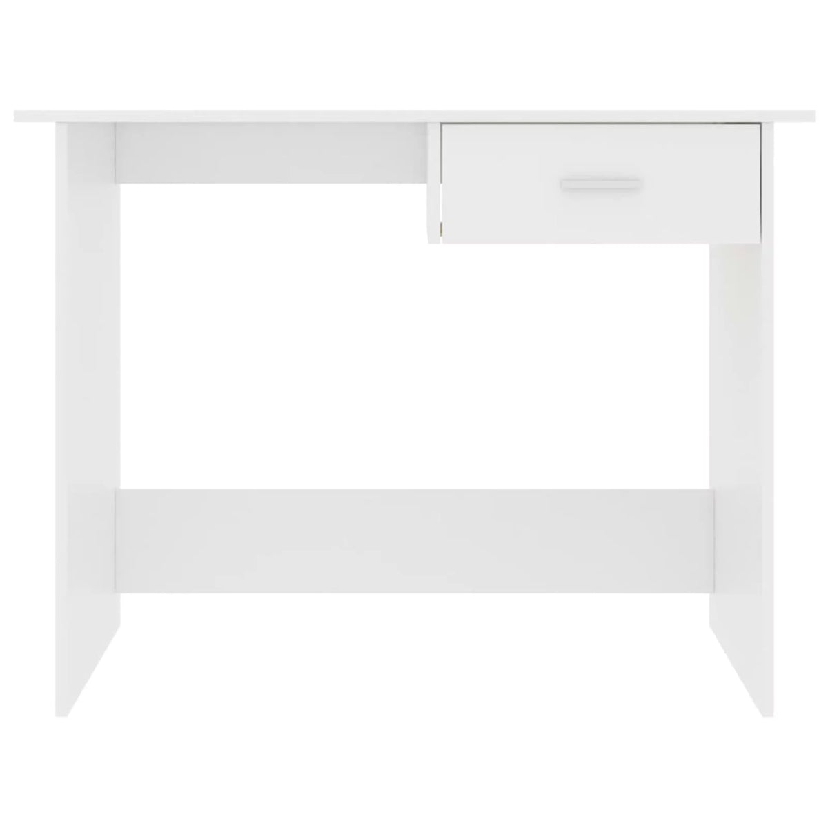 White Computer Desk with Storage Drawer B896277