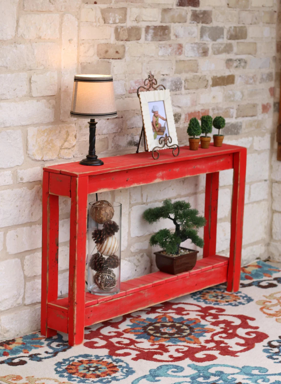 Rustic Entry Way Table 46"L P1484