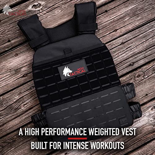 Weighted Vest and Weight Vest Plates Black 14.5lbs I6838