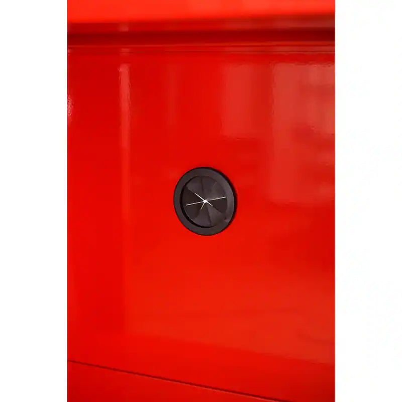 24-Gauge Steel Freestanding Garage Cabinet in Red C943