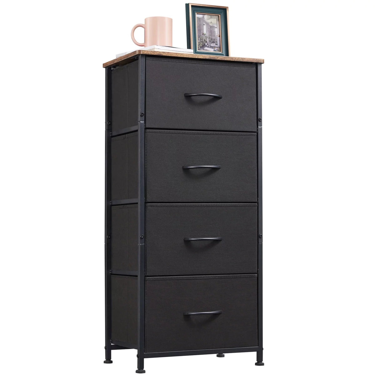 4 Drawer Fabric Dresser I8562
