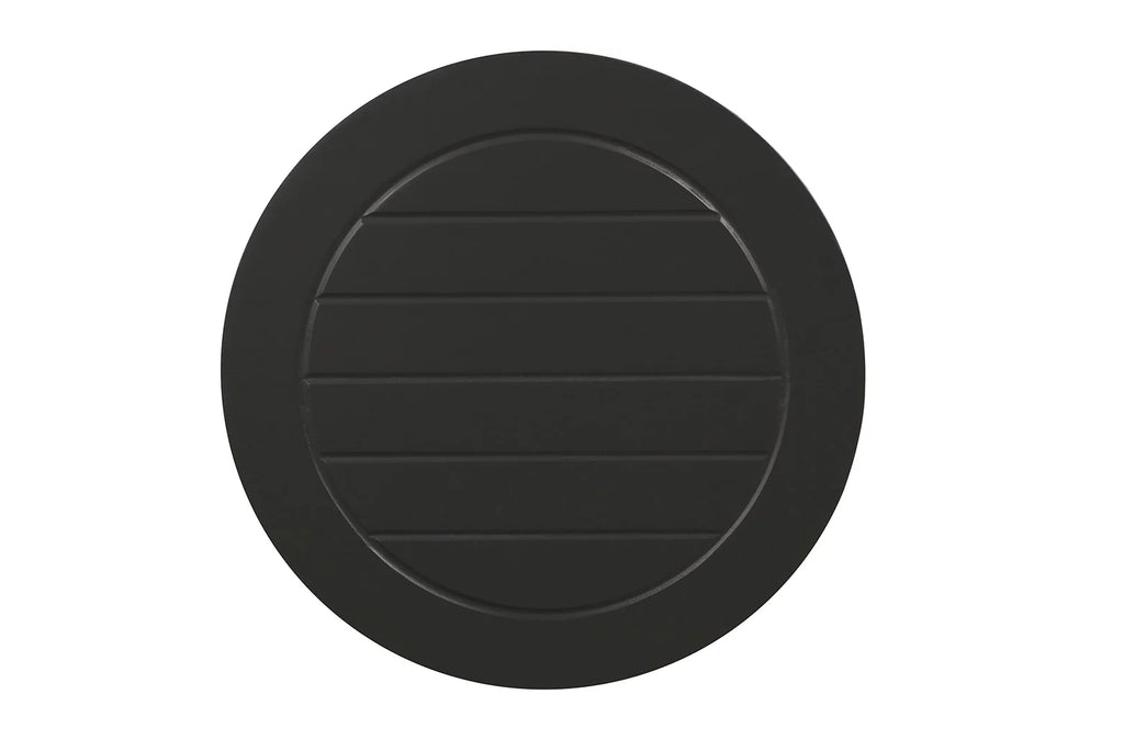 Black Round Side Table P1657