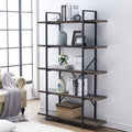 5-Shelf Bookcase with Metal Frame N779