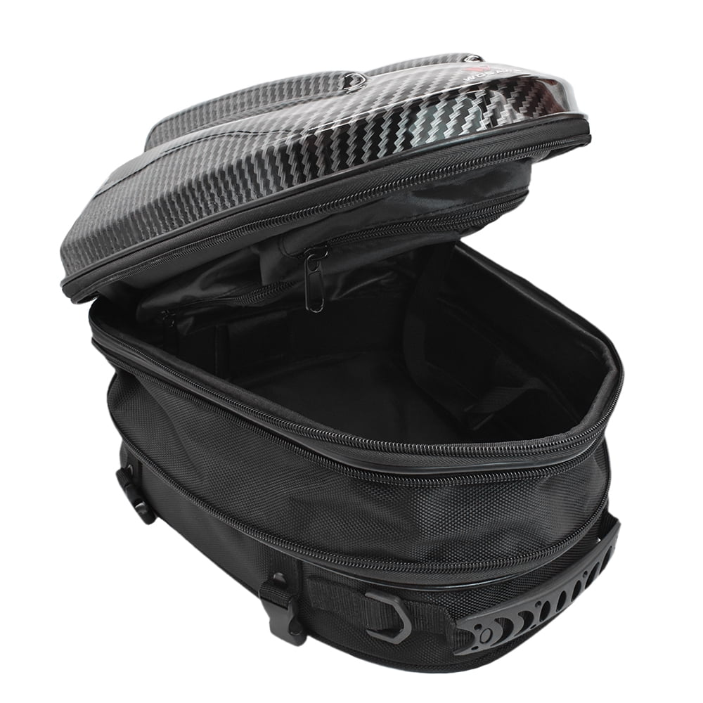Waterproof Motorcycle Seat Tail Bag Expandable Motorcycle Luggage Bag A794090