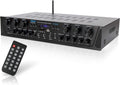 6 Channel 600 Watt Bluetooth Stereo Receiver Amplifier with Digital LCD T99219