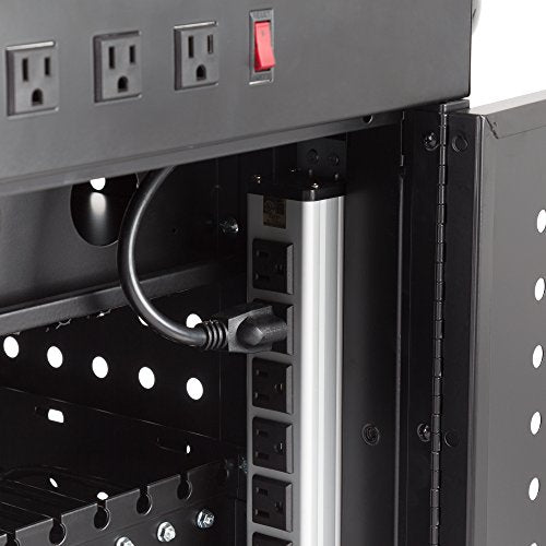 Black Mobile Charging Station for 30 Devices E234