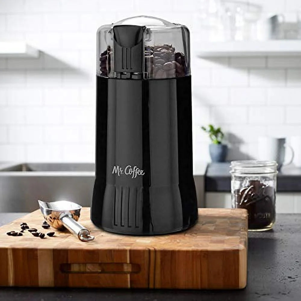 Black Electric Coffee Bean Spice Grinder J30546