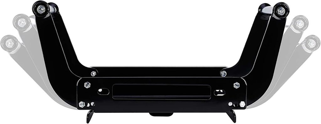 15000Lbs Capacity Winch Mounting Hitch with Folding Bracket Z584191