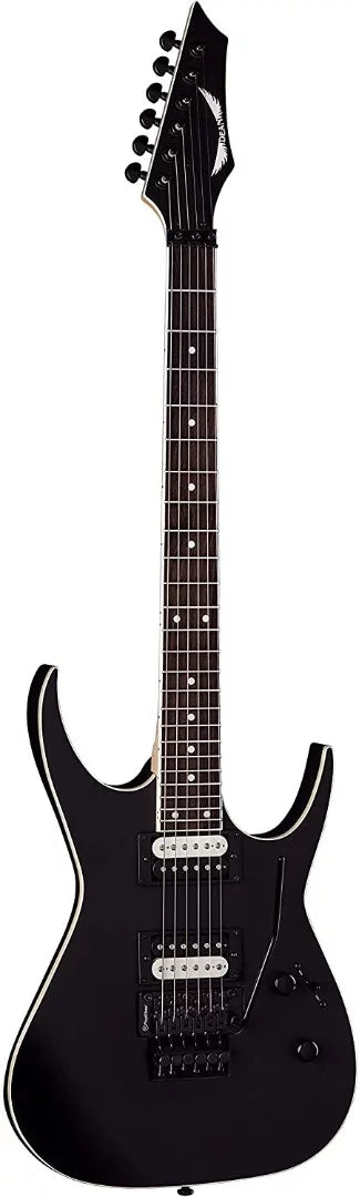 Black Satin Electric Guitar Z6049