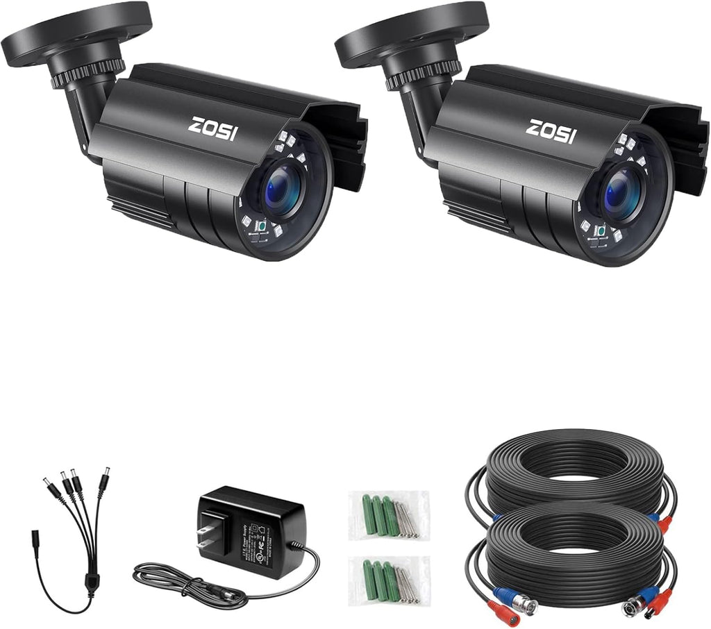 1080p 8CH Security Camera System with 4 Weatherproof Cameras H925