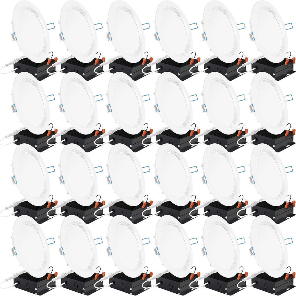 24 Pack 4 Inch Ultra Thin LED Recessed Ceiling Lights S5482