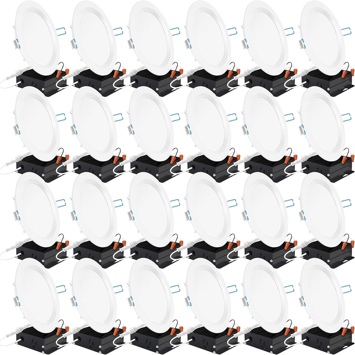 24 Pack 4 Inch Ultra Thin LED Recessed Ceiling Lights S5482