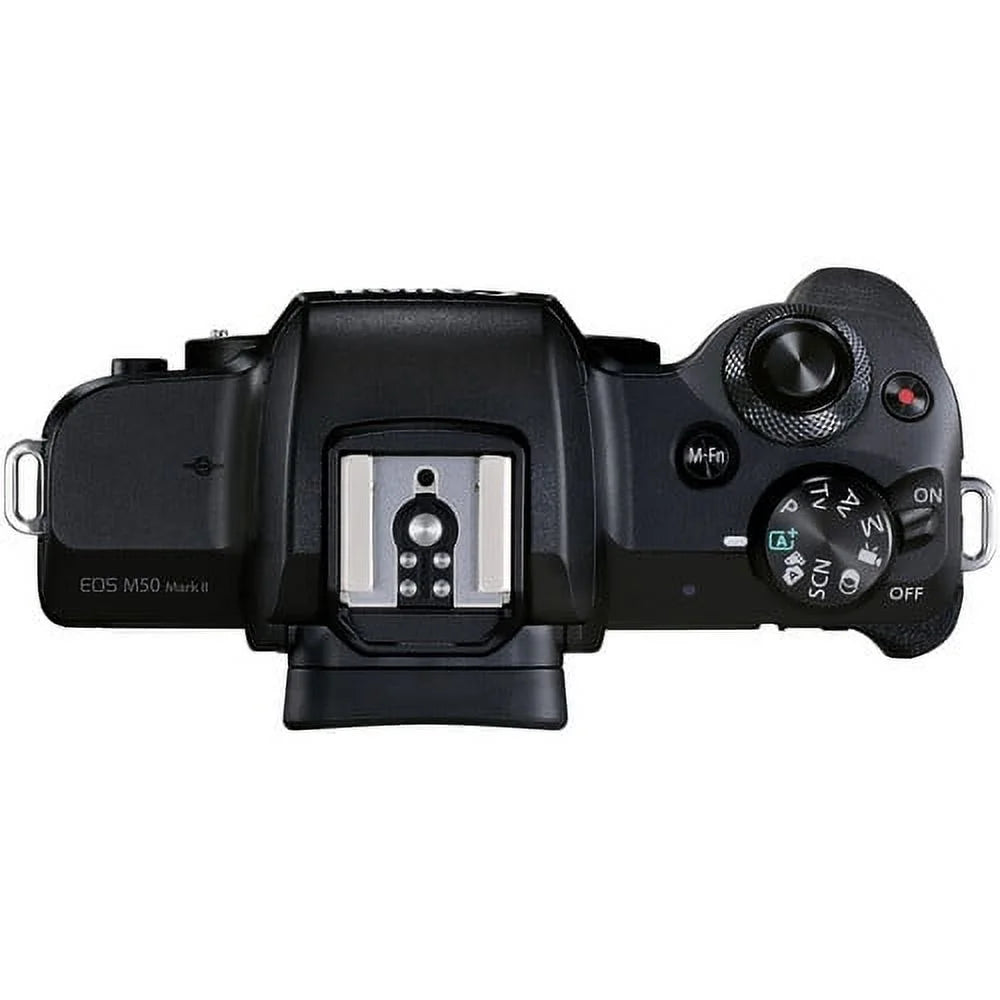 Mirrorless Camera with 15-45mm and 55-200mm Lenses (Black) P439250