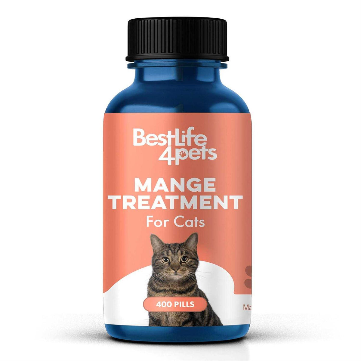 Demodectic Mange and Scabies Relief for Cats Ear Mites & Itch Relief Supplements for Cat Itching Relief W5342