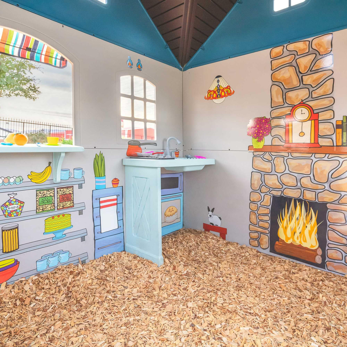 Kid's Outdoor Playhouse U42534