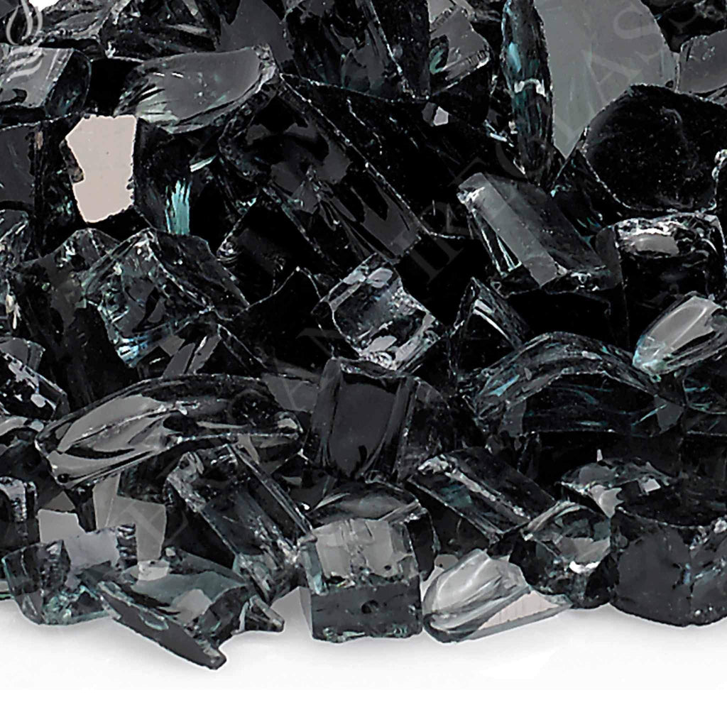 Cobalt Blue Reflective Fire Glass 10 lb Bag F5900