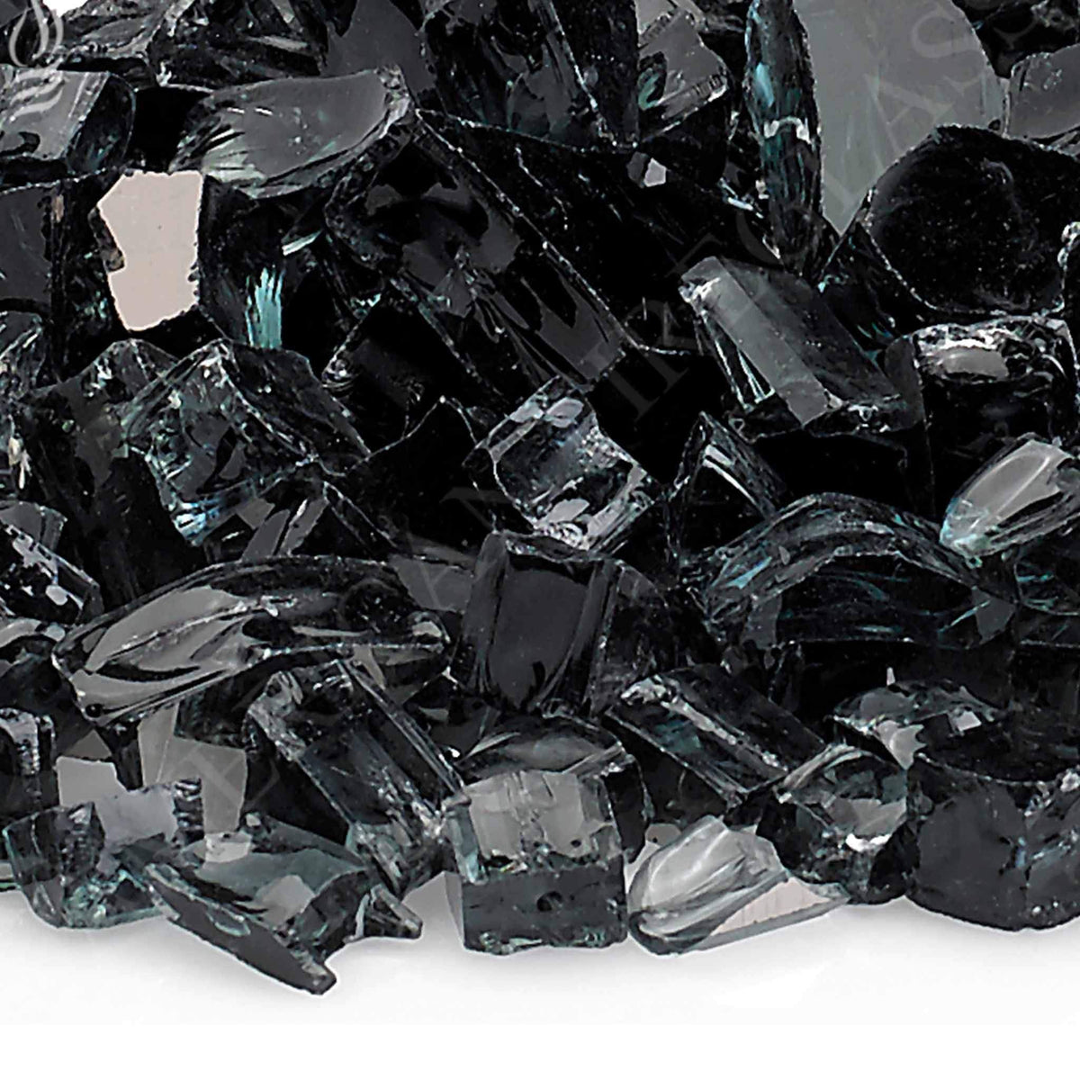 Cobalt Blue Reflective Fire Glass 10 lb Bag F5900
