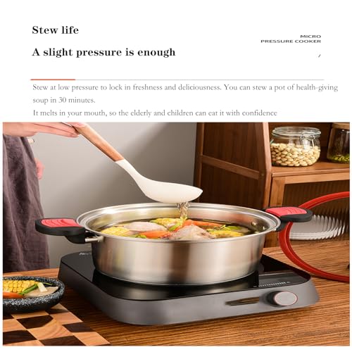 Stainless Steel 7.5L Stove Top Pressure Cooker W485
