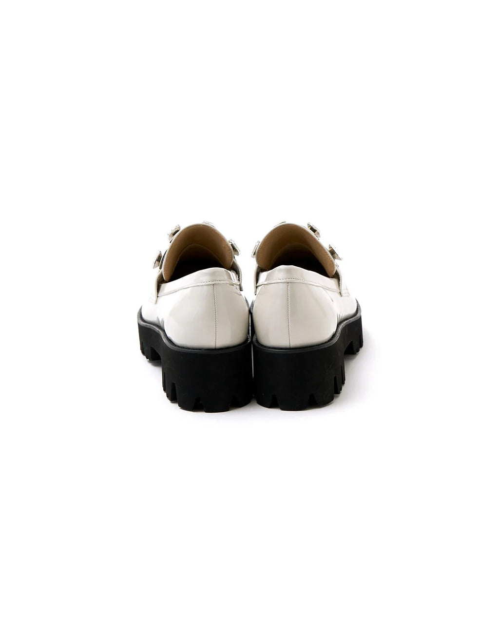 Track Sole Beaded Loafers P3064