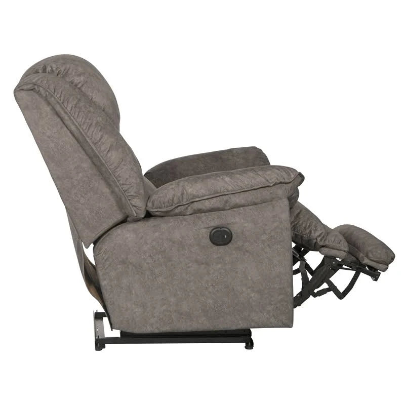 Power Lay Flat Recliner with Extended Ottoman A11447