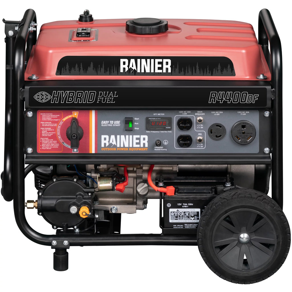 4400 Peak Watt Dual Fuel Portable Generator A711
