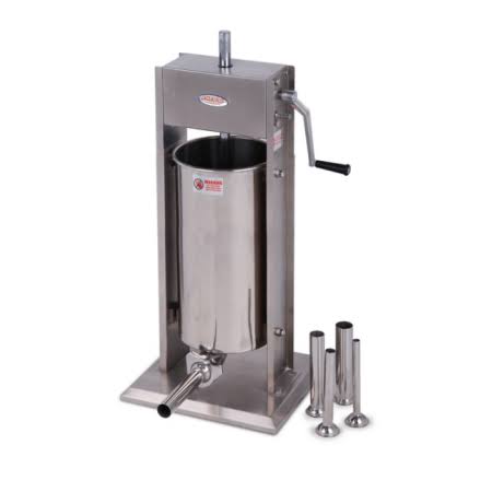 30 lb Double Speed Stainless Steel Sausage Stuffer R476248