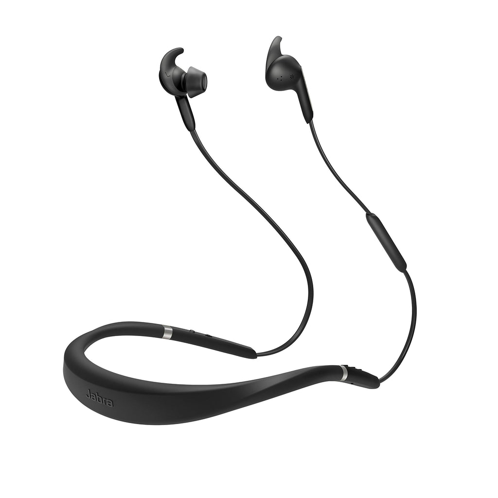 Titanium Black Bluetooth Wireless In-Ear Earphones with Mic M494