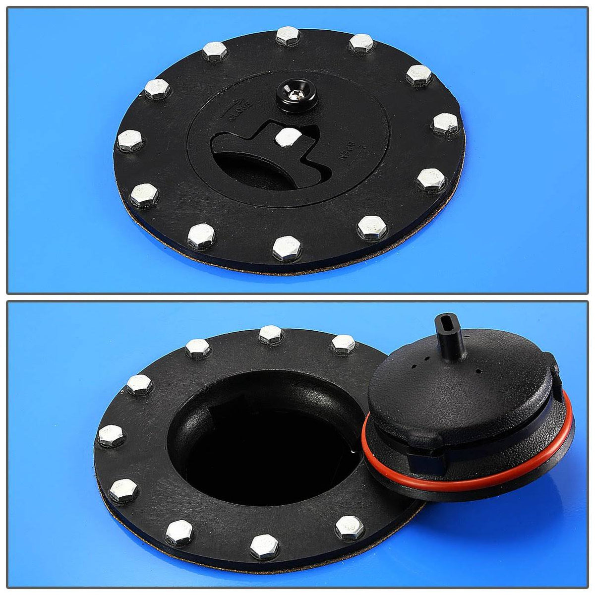 5-Gallon Aluminum Fuel Cell Gas Tank with Level Sender and Cap Z537170