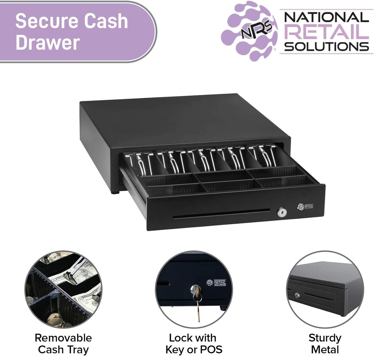 Cash Register with Touch Screen Monitor, Barcode Scanner, Cash Drawer and Receipt Printer S126
