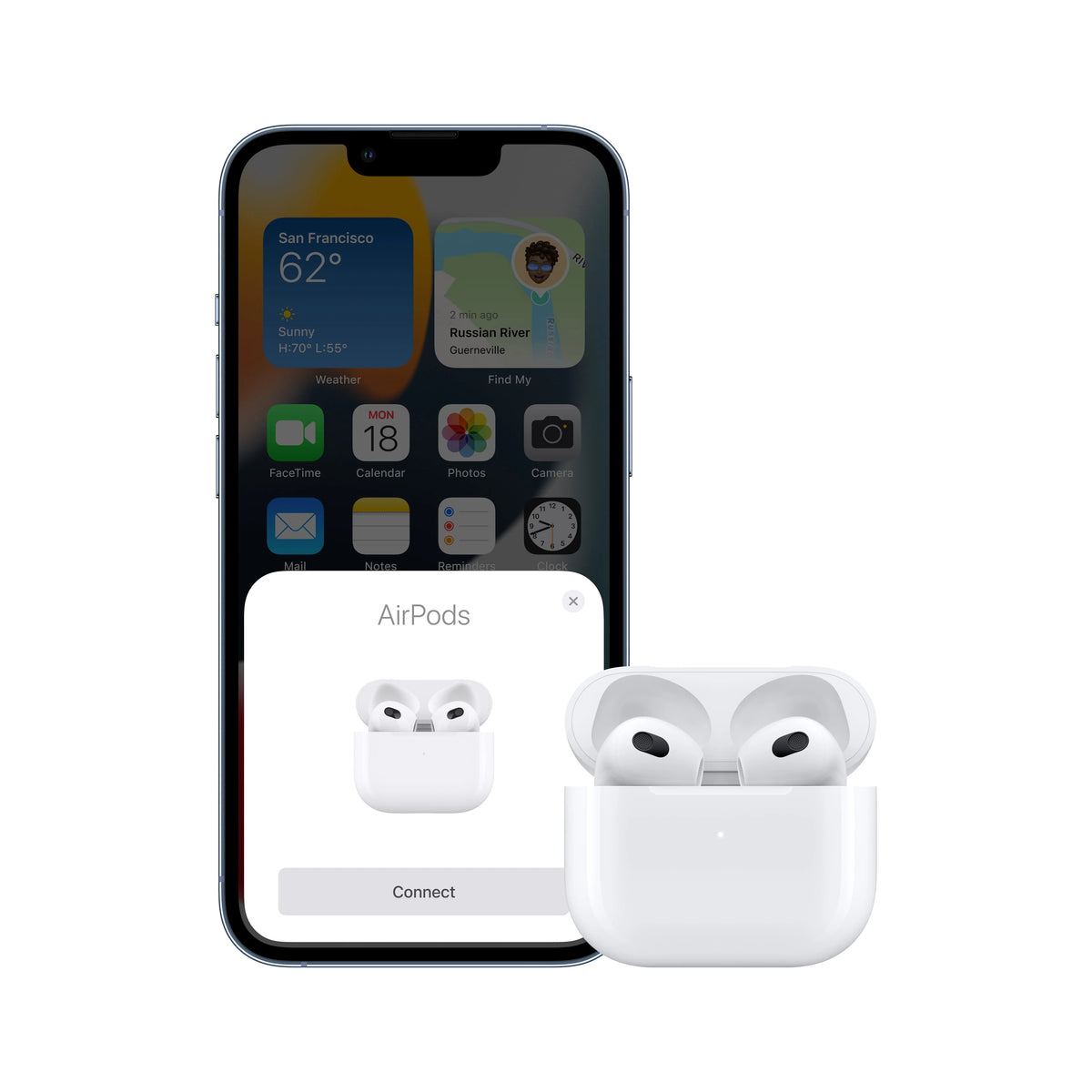 AirPods (3rd generation) with Lightning Charging Case F204797
