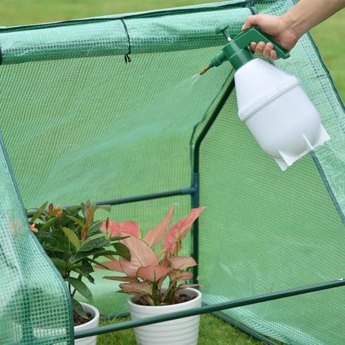 6 ft. x 3 ft. x 3ft. Mini Greenhouse with 2 Zipper Doors Q96114