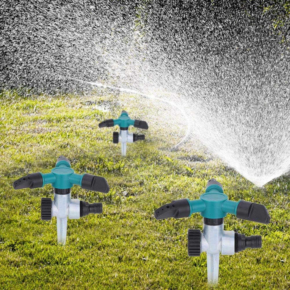 Set of 2 360 Degree Rotating Lawn Sprinkler A863