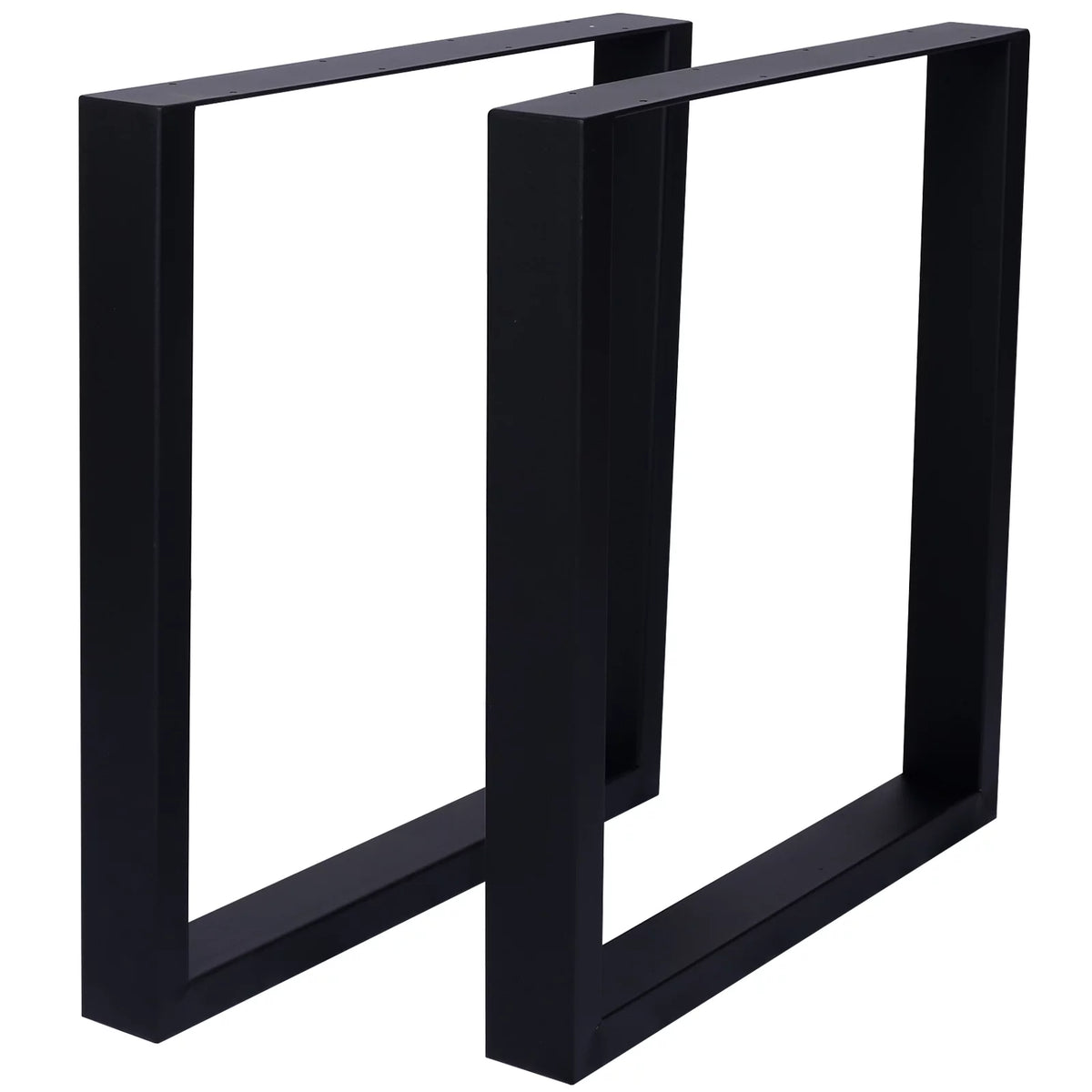Set of 2 Square Metal Table Legs 28" K1814