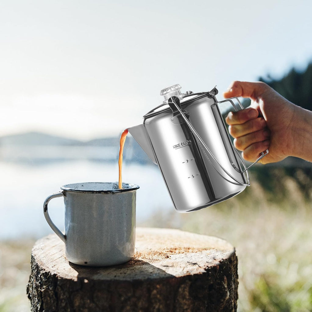 1.2L Stainless Steel Coffee Percolator H463