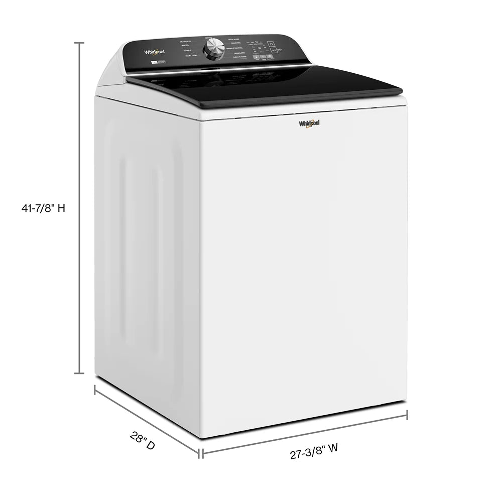 Black High Efficiency Top Load Washer W950