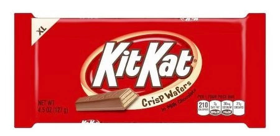 XL 4.25 oz Milk Chocolate Candy Bar Pack of 6 A570281