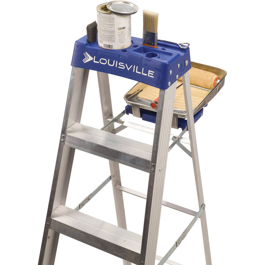 10 ft Aluminum 250 lb Capacity Stepladder V636