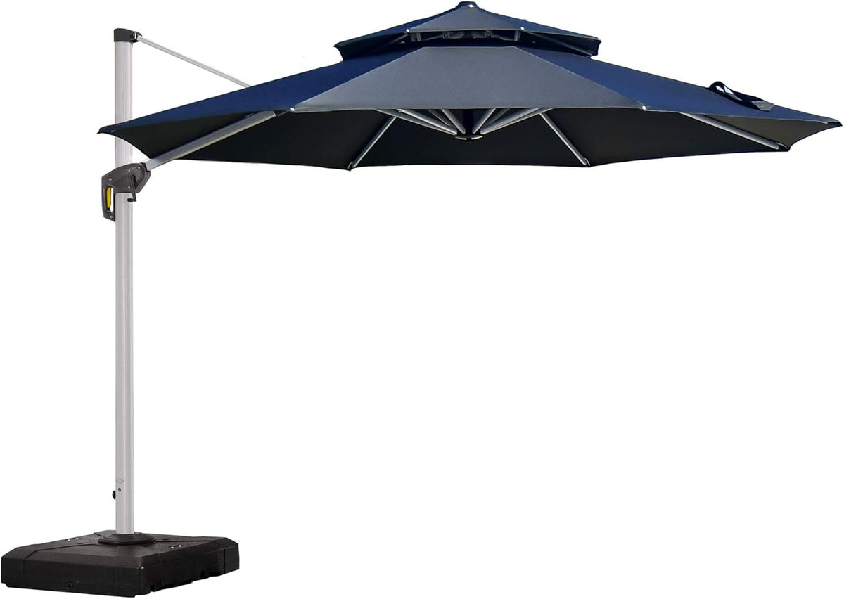 10 Feet Outdoor Round Cantilever Umbrella V910
