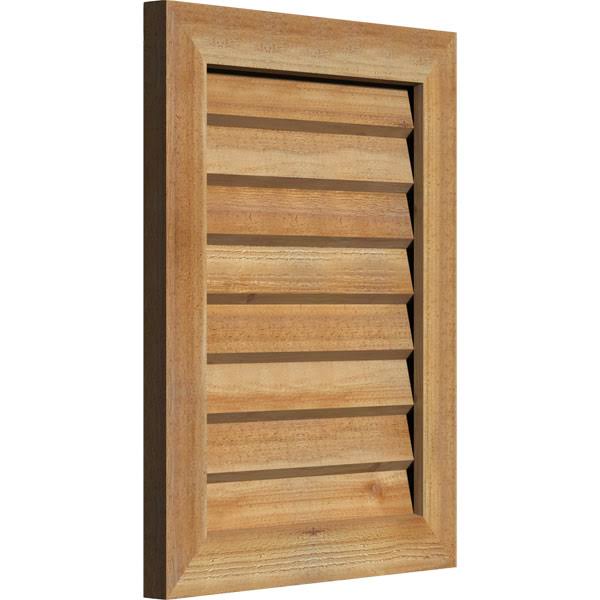 Vertical Gable Vent Unfinished Non-Functional K730