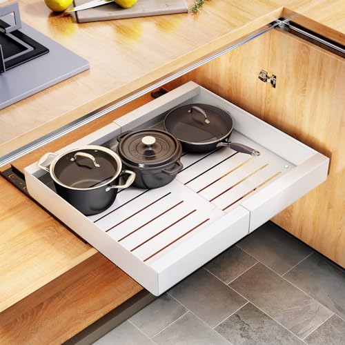 Expandable Heavy Duty Slide out Drawers Cabinet Organizer O465907