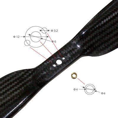 Carbon Fiber Propellers for Multicopter C316581